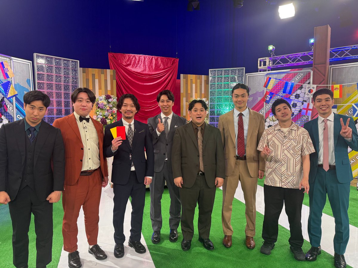 MameSato's tweet photo. ABCお笑いグランプリ2026
準優勝でした！悔しい！
ダンクファリック！

アフタートークの写真
途中CMにヨネダが出てきてこれは印象操作だ、ズルすぎる、と騒ぐ楽屋の写真
全く写真撮ってない事に気づいて打ち上げで慌てて撮った古市との写真
新幹線の写真

#炎勢 https://t.co/fdF6fuuuVe