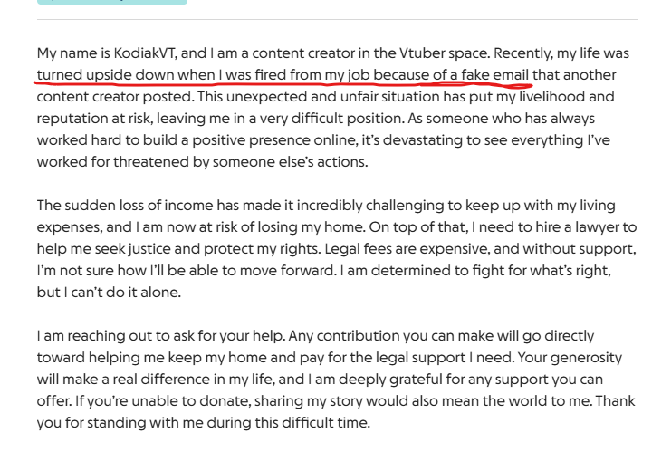 rosafloored's tweet photo. @KiraMuttaro @Yggr153 @Kodiak_VT the same guy that lied about getting fired from his job to us? and is scamming ppl with the go fund me hence he deleted the threads? https://t.co/c8ZVwTTO9C