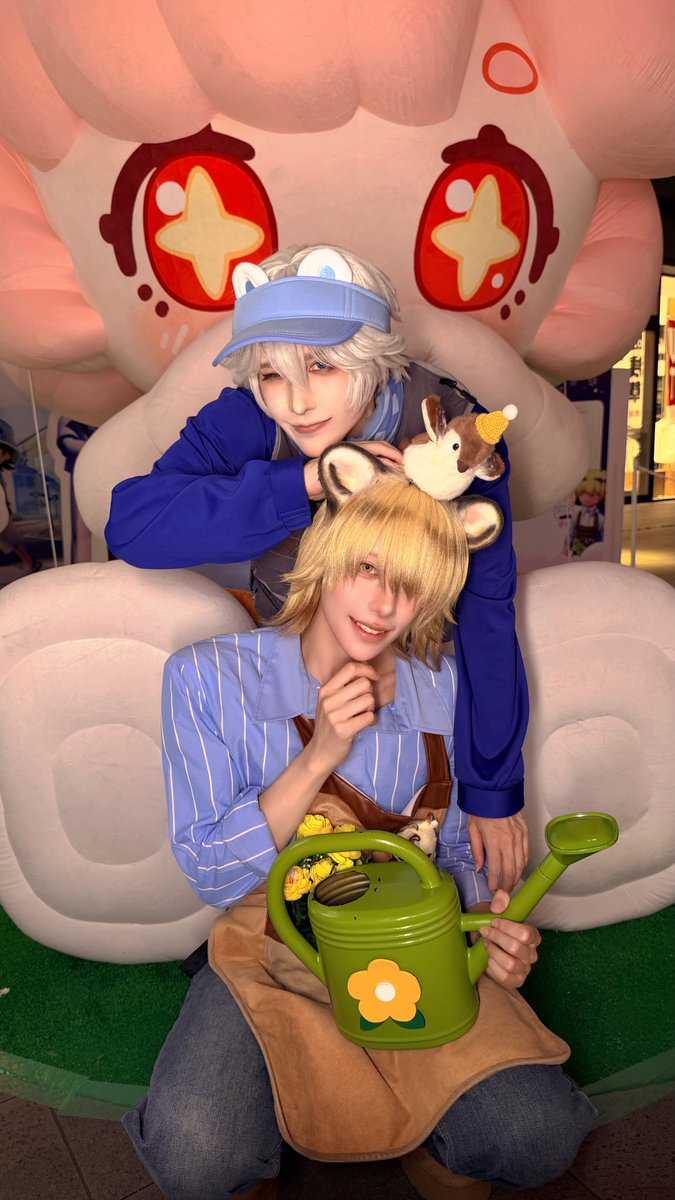 ojigi_chandayo's tweet photo. 2日間、ありがとうございました🫶💖
またあいましょう！🐻‍❄️🐯

#ハートピア #ハートピアサマーフェア 
#ハートピアin浅草 https://t.co/NamZQ9tEcZ