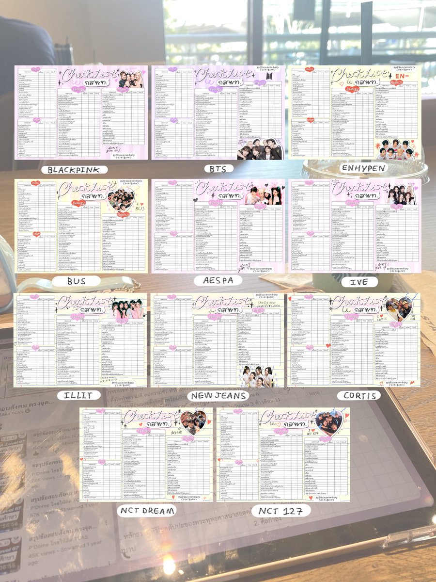 blinkkuediary's tweet photo. มีวงอื่นอีกน้าา หรือrequest มาได้ค้าบ
ว่างจะทำ+อัปเพิ่มให้เลย🩷🫐⭐️

https://t.co/x3pquVudaZ https://t.co/J248zIGzMr