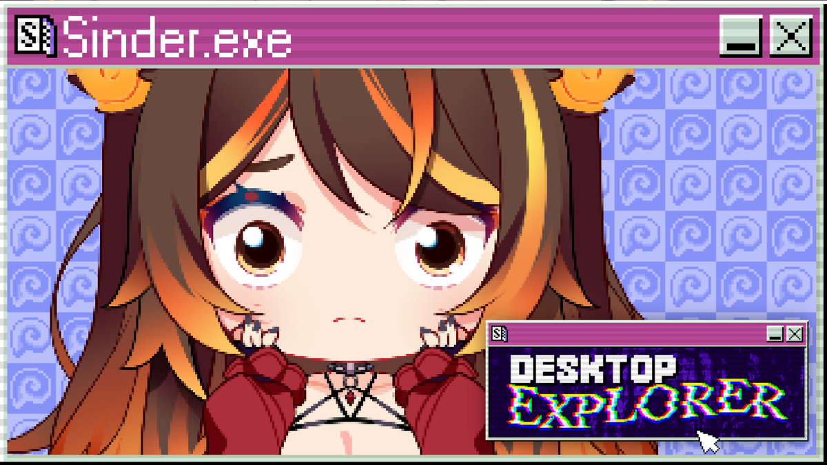 SinderVTuber's tweet photo. Help! I'm stuck in the computer! 😱
(And talking about Offkai!)
🔴 https://t.co/4giFGvJzJr https://t.co/YbO1i9RGxk