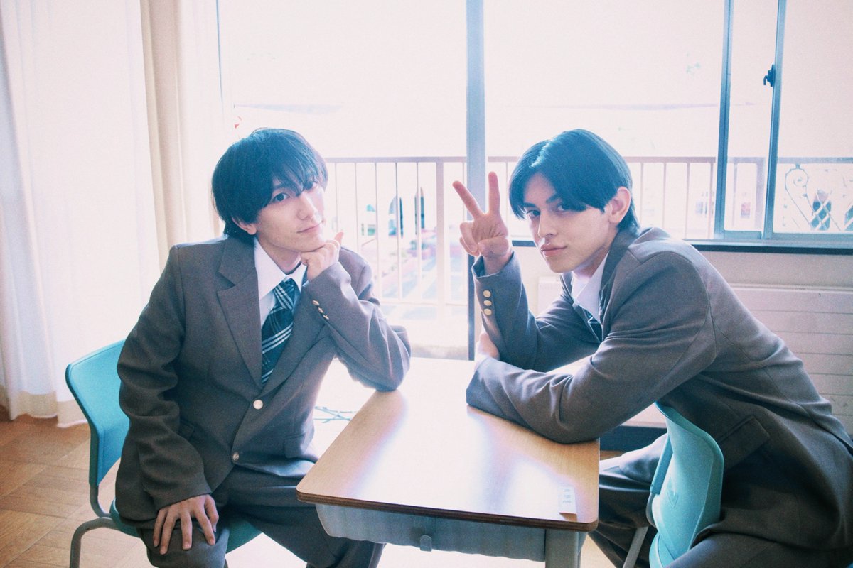 sekigae_drama's tweet photo. .
📷💭︎|先出しオフショット⑧
放送まであと10日❣️
あれ、朝宮くん、後ろじゃなくて前の席に…?
#セキスキ #SEKISUKI #小西詠斗 #元之介 #offshot https://t.co/qzD3PoGIKy