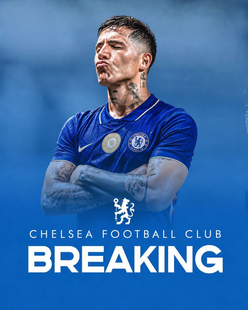 Brianmanohal's tweet photo. 🚨 BREAKING: Chelsea have rejected Enzo Fernández’s salary increase request and have reportedly set a price for his potential departure. 💙🔥

The club’s message is clear: Enzo can leave if he wants to go. Relations between both parties have reportedly become strained due agent. https://t.co/uqt1ufggbY