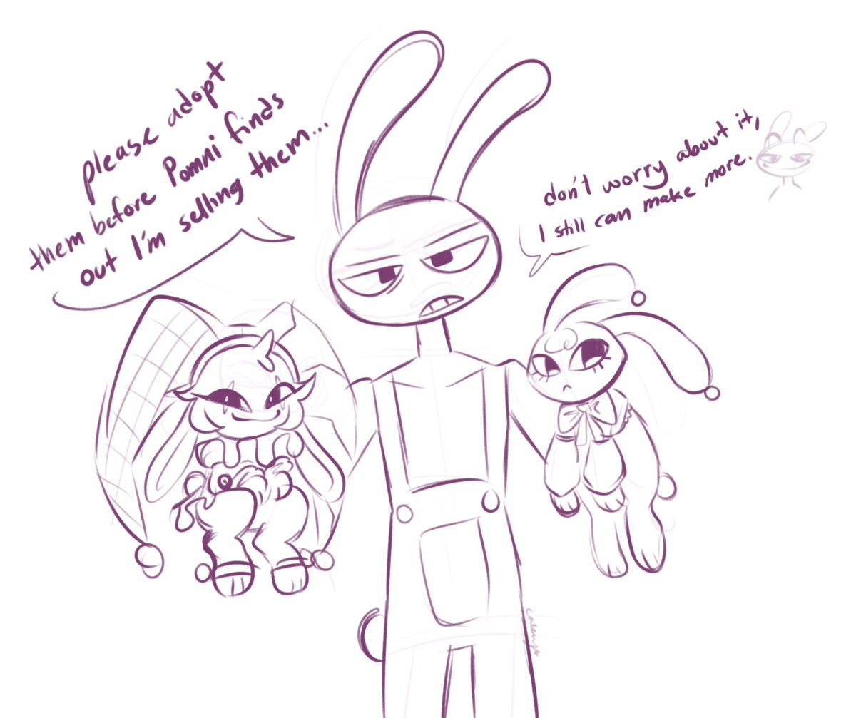_Cakeyy_'s tweet photo. Don't worry, Jax can still make more. ADOPT THEM. https://t.co/KRzVEqnluq