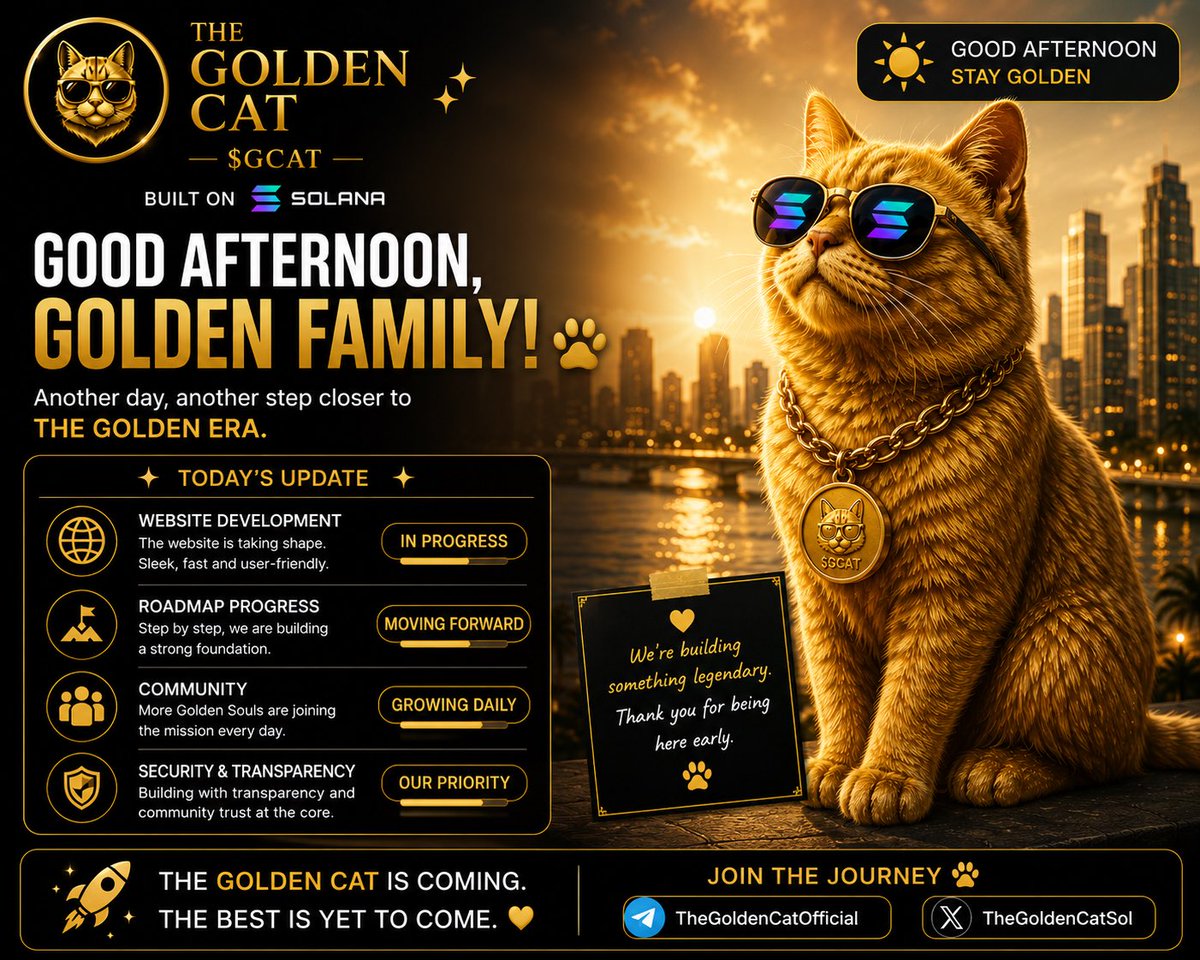 The Golden Cat 🐾 tweet media