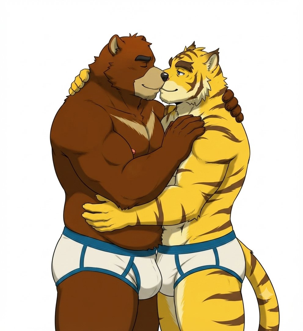 donhuwu32's tweet photo. Blue and White Brief in Love. made by AI https://t.co/rarhdAnqDr