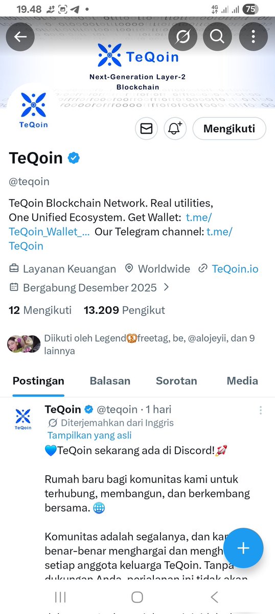 qacugax's tweet photo. @enzohost @teqoin Bismillah semoga rezeki https://t.co/Y6lQ17iq8I