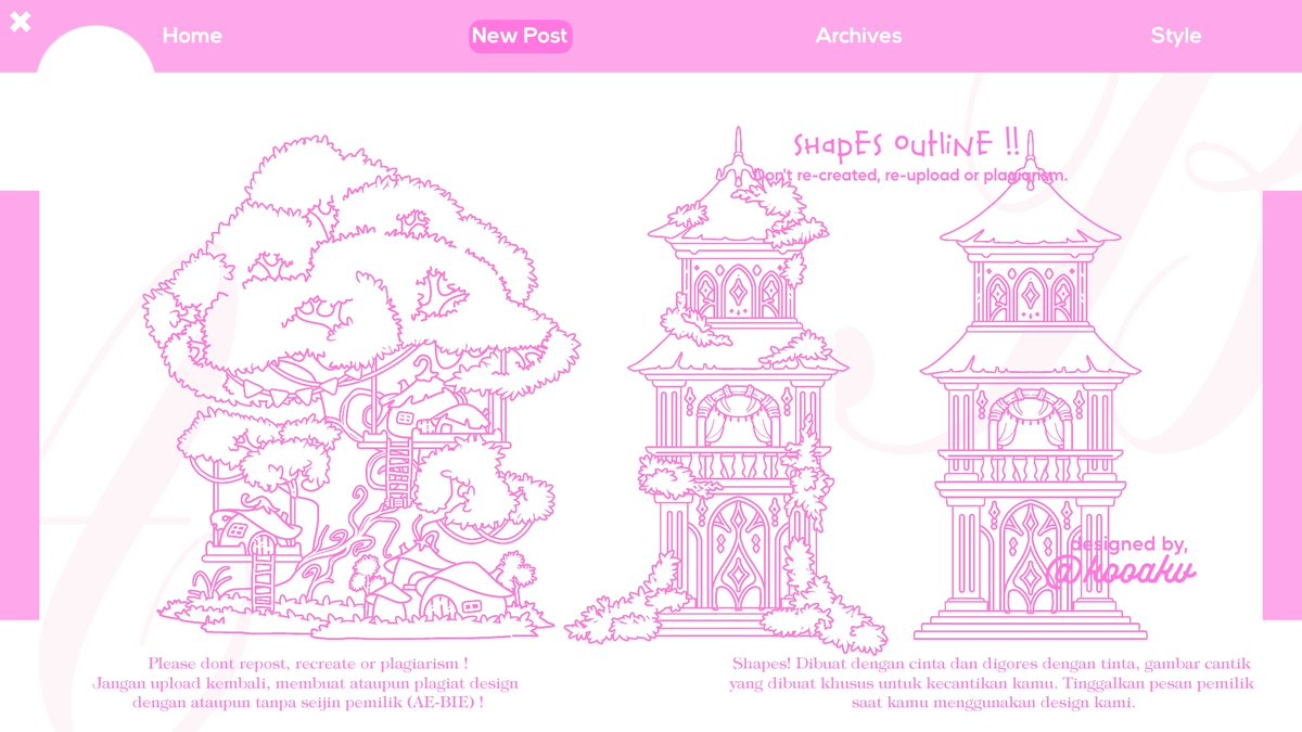 kooakv's tweet photo. 🎨 . . Hallo, bies #bealanja #zonauang
A retweet would be appreciated ⭐ ?!

Aebie bawa lima shapes zuper cantik dengan tema fairy land yang bisa kamu pake nih! Design yang cantik dan manis buat lengkapi layout mu yg lucue ituu~~ 😎👉🏻 https://t.co/yRfZ2bl68v