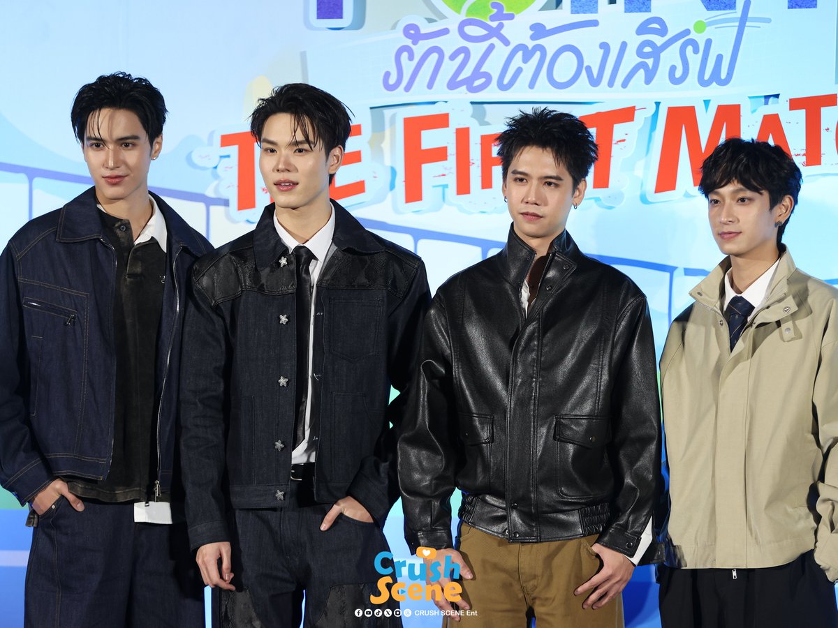 CrushScene_Ent's tweet photo. พร้อมเสิร์ฟรักแล้วค้าบ 🫣💙✨️

“เตโช - ปิง ,ซิง - ชิม่อน” ช่วงสัมภาษณ์ก่อนเริ่มงาน “Match Point รักนี้ต้องเสิร์ฟ The First Match” 

FIRST MATCH FIRST SERVE
#MatchPointSeriesEP1 
#TeshowPing 
#PingKrittanun #TeshowPromsakha
#SingChimon #ssingss #ChimonWachirawit
#CrushSceneEnt https://t.co/zlj5AE36c1