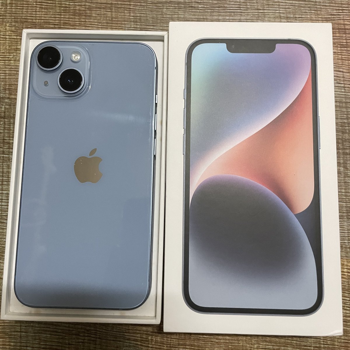 eieiphoneipad's tweet photo. ✨i phone14 สีฟ้า 128gb
💫11900฿ 
-เบต้าแบต76%
-เครื่องศูนย์ไทยค่ะ
-มีกล่อง
-ไม่เคยซ่อมนะคะ
-ตำหนิตรงเครื่องรอยฝุ่นนิดนึงค่ะ
📍นัดรับรถไฟฟ้าสีชมพูกรมชลเท่านั้น
#ไอโฟนมือสอง #ไอโฟนมือ2 #iphone #ไอแพดมือสอง #ส่งต่อไอโฟน https://t.co/ZCDga2tchb