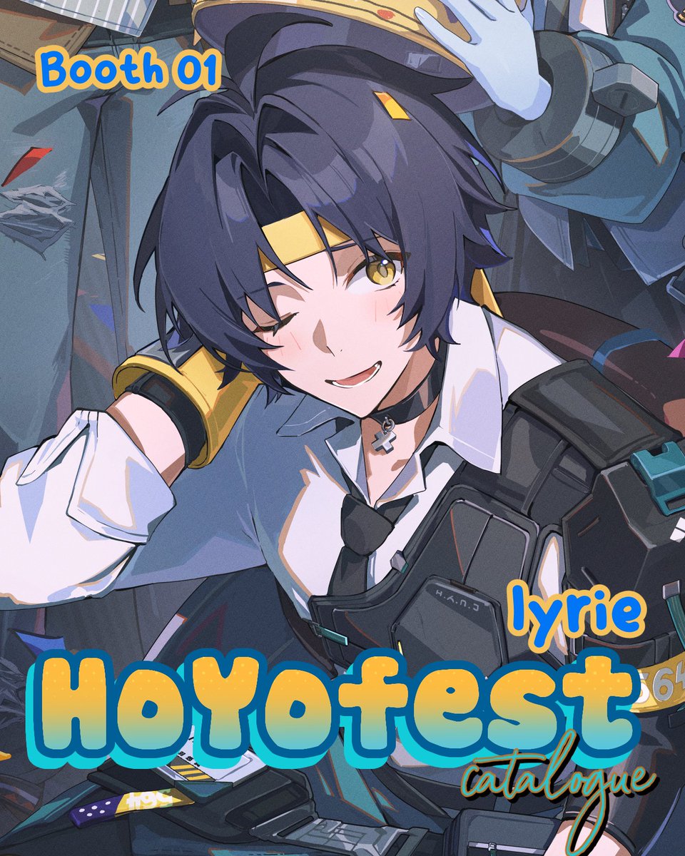 lyrieeeee's tweet photo. My HoYoFEST SG catalogue! See you there! 
I have some new ZZZ, HSR and Genshin stuff for hoyofest! 
(1/3) https://t.co/jkIOncDoX5