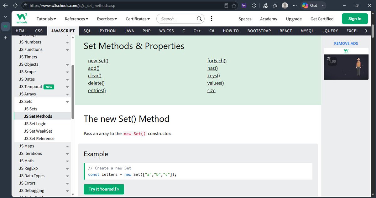 x_riverie's tweet photo. #LSPPDay53
Learned how to use JS Set and its methods to store unique values, create sets, and manage data with methods like add(),delete(),has(),clear().Explored how Set helps prevent duplicate values,data handling efficient.
#60DaysofLearning #LearningwithLeapfrog
@lftechnology https://t.co/Ry3RDQMEJQ
