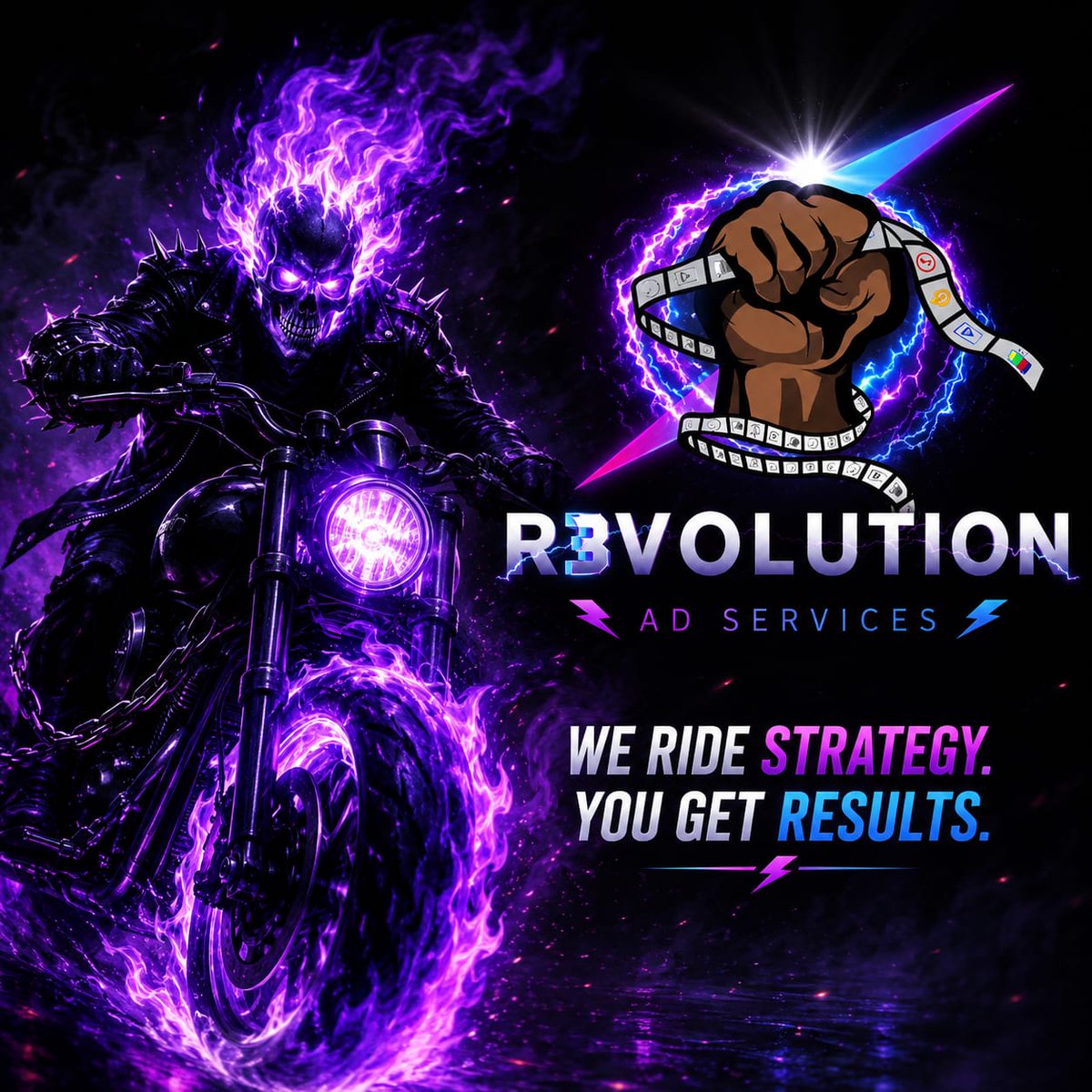 RevolutionADSer's tweet photo. 🔥 Ghost Rider is trending. Is your business?
Trends fade. Smart marketing delivers results.

R3VOLUTION AD Services ⚡

#GhostRider #RyanGosling #Marvel #MCU #SDCC #Trending #DigitalMarketing #BusinessGrowth #MarketingStrategy #R3VOLUTIONADServices https://t.co/xvlDNLjYLm