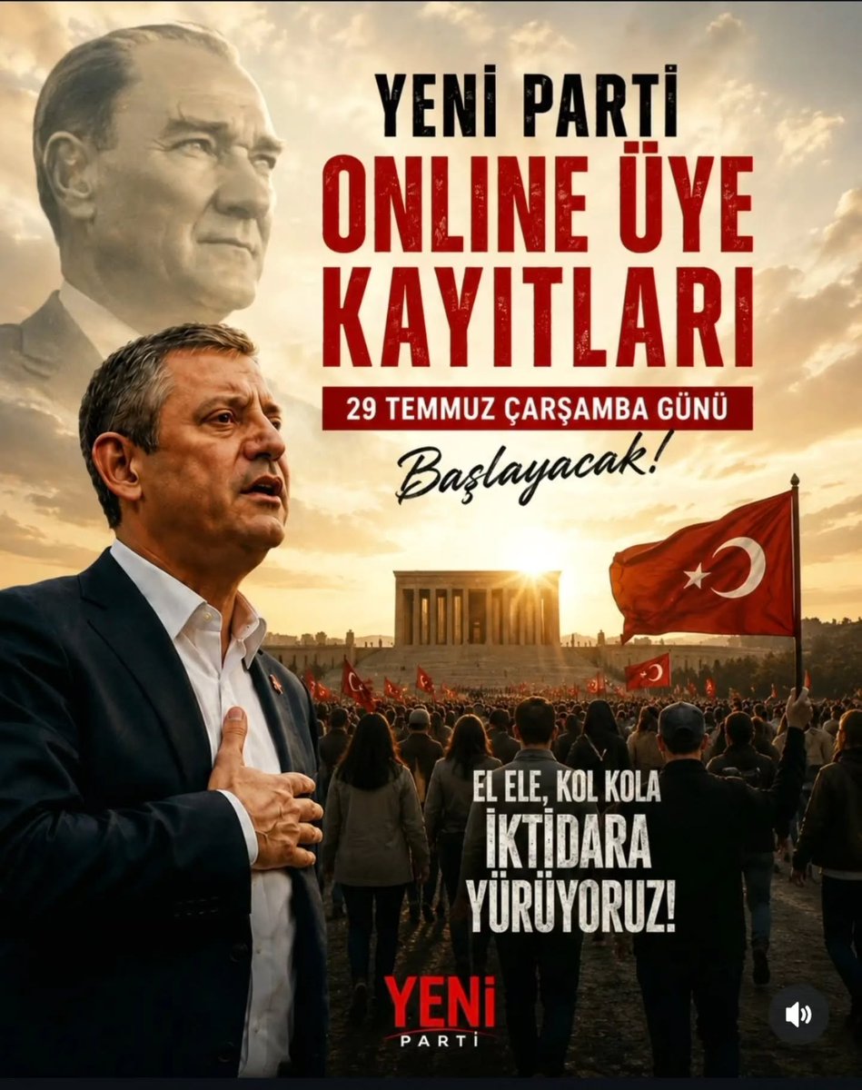 yeniiparrti's tweet photo. Elden ele yayalım duymayan kalmasın https://t.co/Z6tIUULA7a