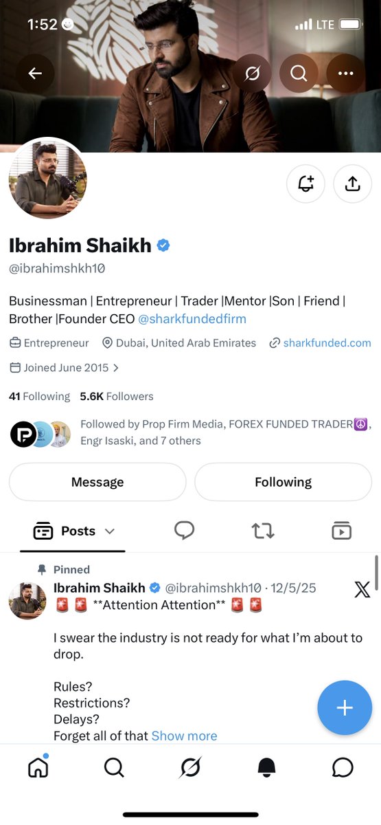 Splinter_zvm's tweet photo. @SharkFundedfirm @Deepshika_SF @ibrahimshkh10 What will I say now that you haven’t heard before.., sha bless me with one account my boss🙂‍↕️ https://t.co/pCJZvCPeiR