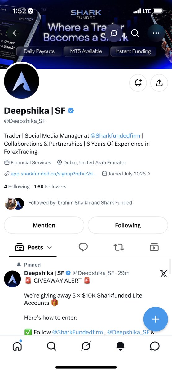 Splinter_zvm's tweet photo. @SharkFundedfirm @Deepshika_SF @ibrahimshkh10 What will I say now that you haven’t heard before.., sha bless me with one account my boss🙂‍↕️ https://t.co/pCJZvCPeiR