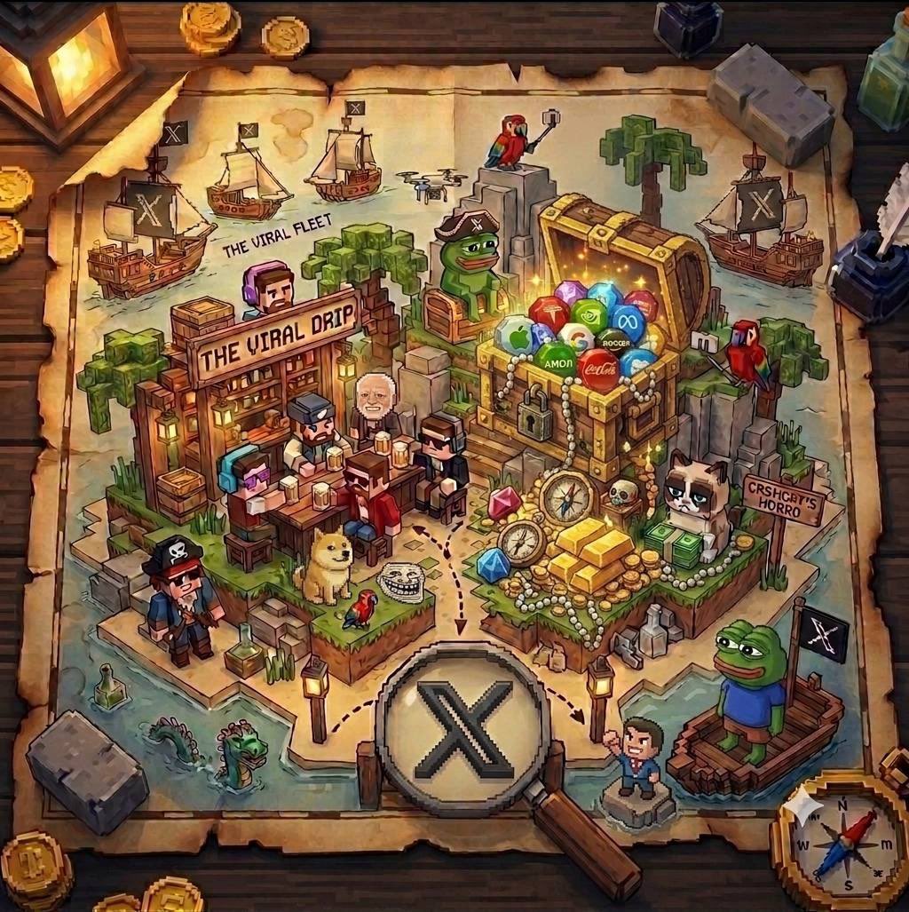 treasurecto's tweet photo. The map leads you to $TREASURE. https://t.co/zLv7s98r0w