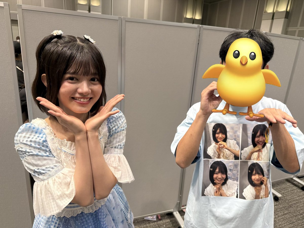 aoihidepiyo's tweet photo. 2026.07.26 「10年目記念で有明に引っ越しだよ!
六本木アイドルフェスティバル2026」 @東京TFTホール500
PIYO🩵🐥
二日間ありがとう🥹今日もあおちゃん🩵可愛すぎる🥰
#REGE
#リージェ
#瑞川蒼依 https://t.co/M1expwuZZ3