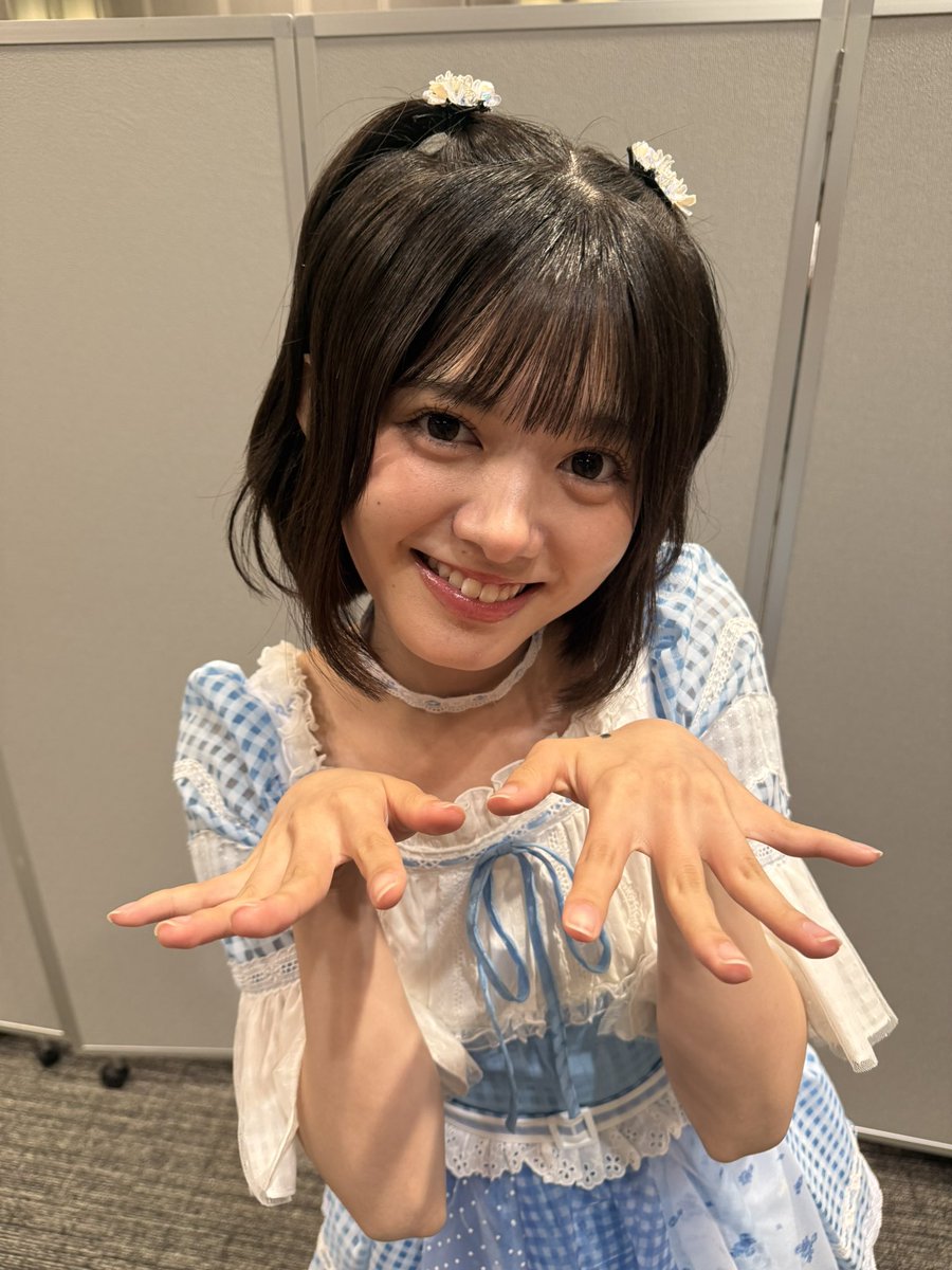 aoihidepiyo's tweet photo. 2026.07.26 「10年目記念で有明に引っ越しだよ!
六本木アイドルフェスティバル2026」 @東京TFTホール500
PIYO🩵🐥
二日間ありがとう🥹今日もあおちゃん🩵可愛すぎる🥰
#REGE
#リージェ
#瑞川蒼依 https://t.co/M1expwuZZ3