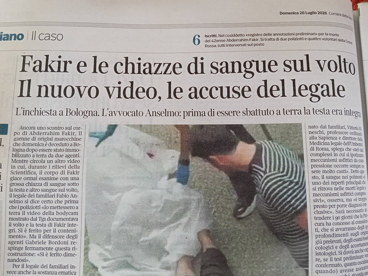 dedinus's tweet photo. L'oggettività persa, almeno nei titoli, dal @Corriere che sposa solo una tesi. In questo caso, palesemente, sia nel titolo che nel sommario, quella del legale della vittima. https://t.co/uTMTtTRmCA