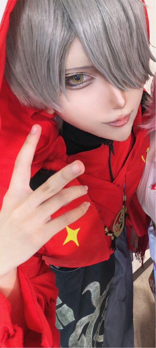 chromeeeel's tweet photo. ※ⓒⓡcos #アコスタ万博夏まつり 
離脱してます🏮👘✨️
既製品一切なしで無知のまま布から手縫いで作って頑張った衣装！念願の併せ！本っっ当に楽しかった、またしようね🤝😭💕 https://t.co/TLNpUOs9YK