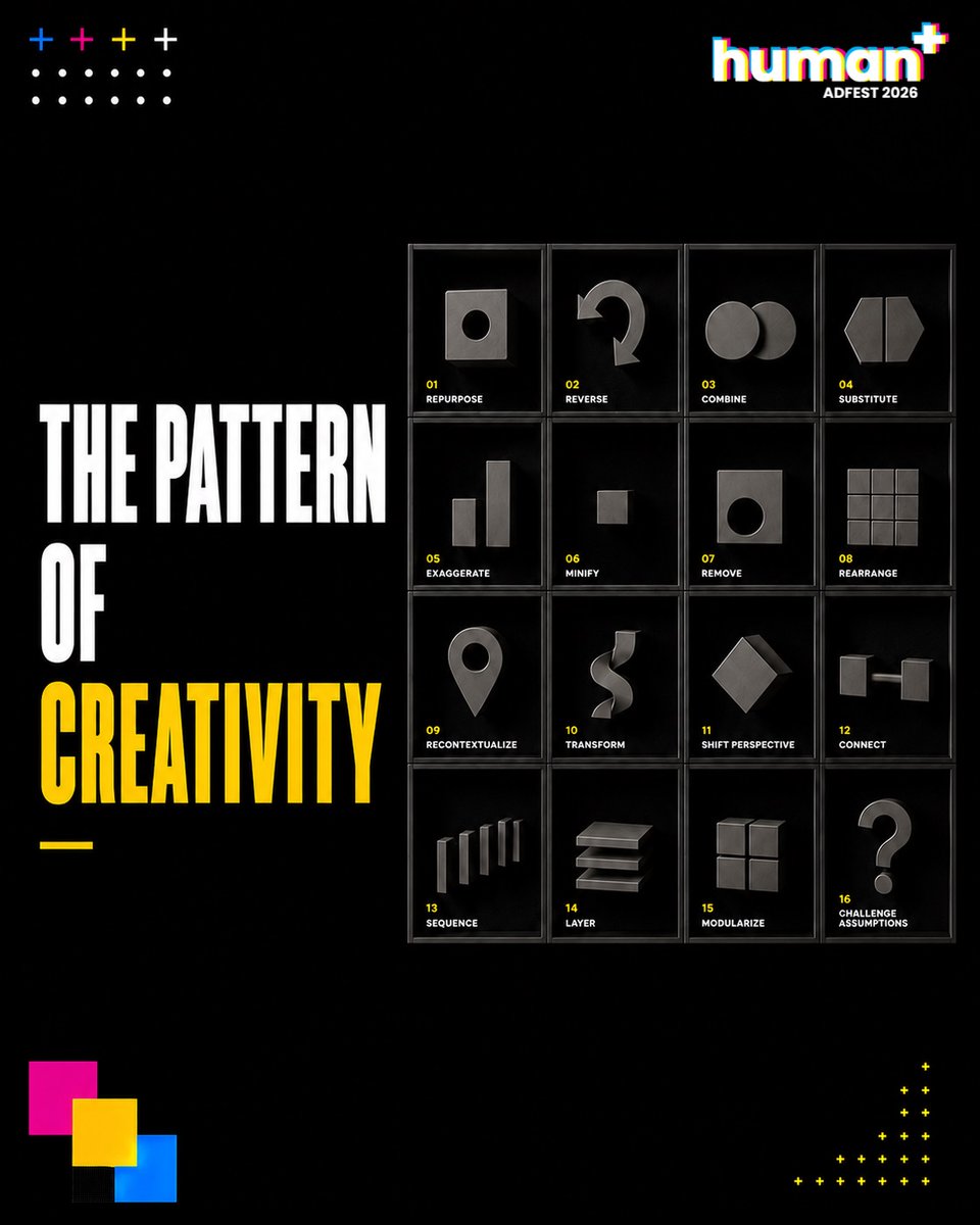 ADFESTbuzz's tweet photo. Creative ideas don’t just happen.
At #ADFEST2026, Ravid Kuperberg of Mindscapes showed how to override your biases and unlock more disruptive thinking. 👇
https://t.co/bPE6ETXvSj
#HumanPlus #Creativity https://t.co/MzlTHMe8nP