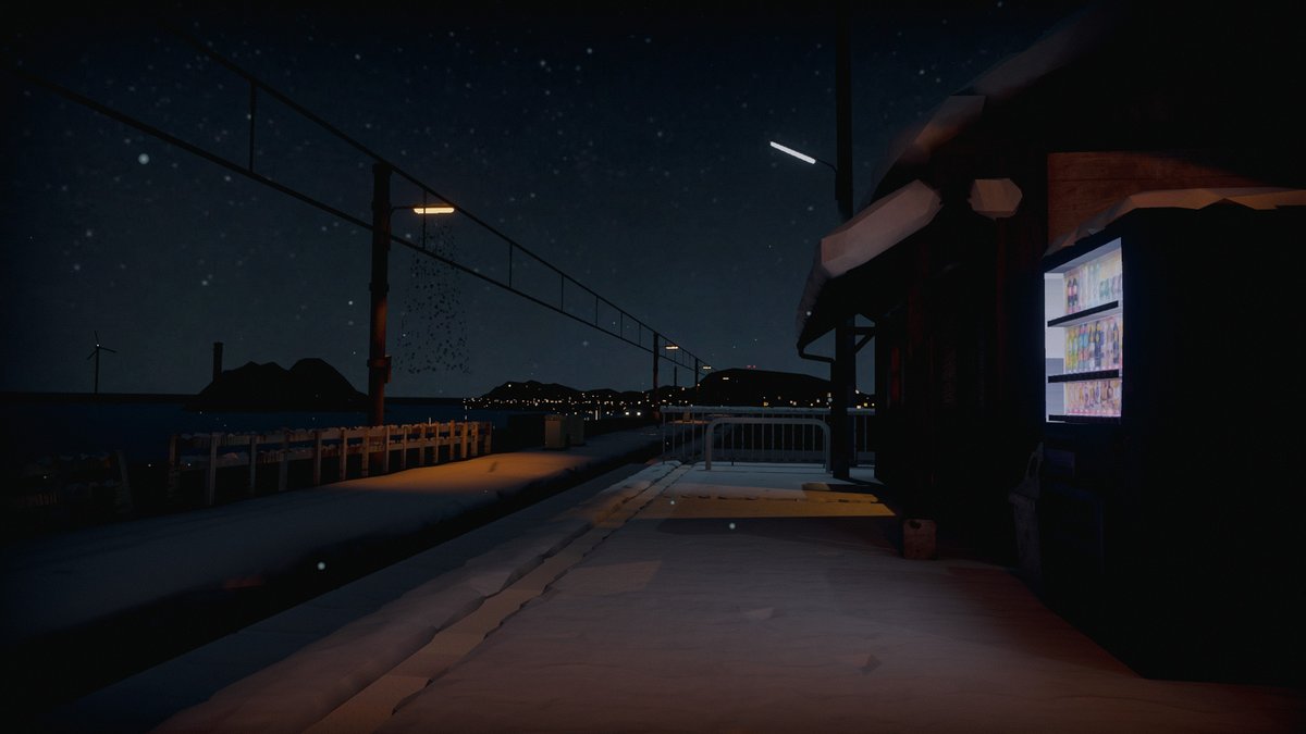 mroba7's tweet photo. 夜中の無人駅
By 特別賞与

#VRChat
#VRChat_world紹介 https://t.co/uxwIYJbUY6