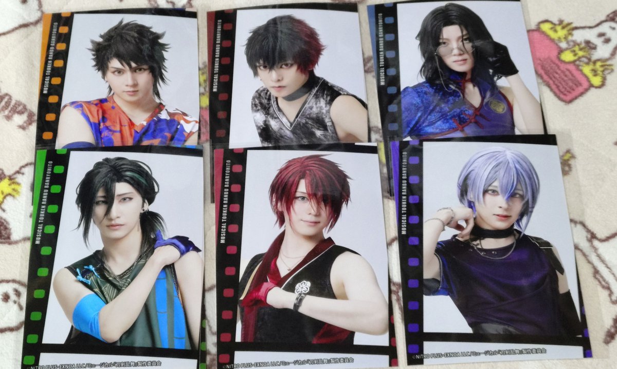 harukaze_snpy's tweet photo. 【交換】刀ミュ 玖寿 音曲祭 円盤 アニメイト 特典 ブロマイド

(譲) 
小狐丸/今剣/大和守/長曽祢/蜻蛉切/★髭切/明石/日向/★豊前/大典太/水心子/清麿/五月雨/村雲/大包平/鬼丸/一期/長谷部/岩融/巴形/★鶴丸/陸奥守/★肥前/南海/笹貫/後家/大慶

→ https://t.co/US0xkDKVIw