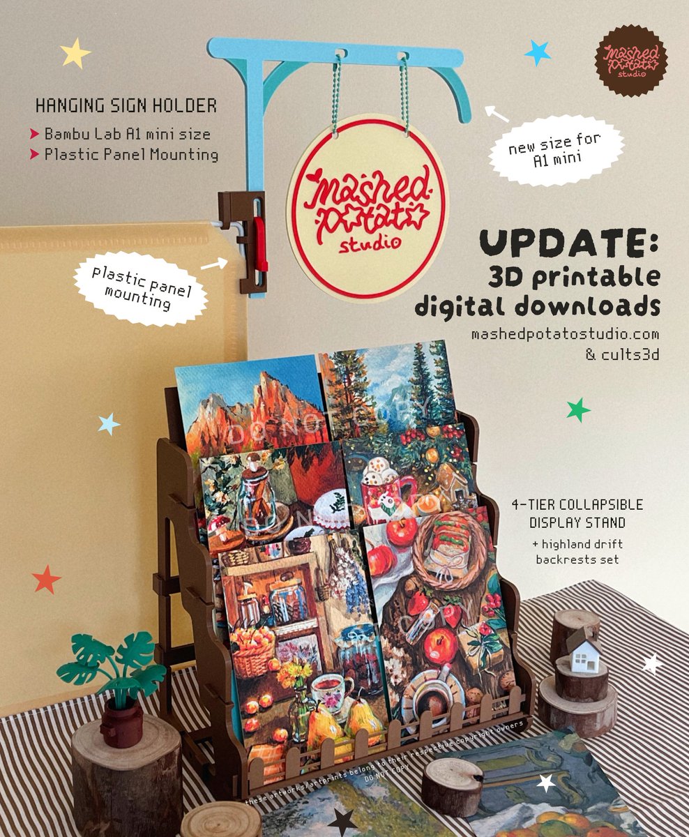 me_mpotato's tweet photo. งานดีไซน์+ทำไฟล์สนุกมากๆกั๊บ แต่ปริ้นท์อะไรไม่ทันเลย 🥲 เพิ่งทยอยปริ้นท์ชั้นวางแขวนตะแกรงไป ตอนนี้กำลังไล่แพ็คอีกชุดที่เหลือของออเดอร์ชอปปี้ + ส่งไป US/SG

ขอบคุณที่รอนะคะ~ 💖✨
มาลองเทสน้องๆที่งานใบเขียวได้ค่ะ https://t.co/3V2g4issUB