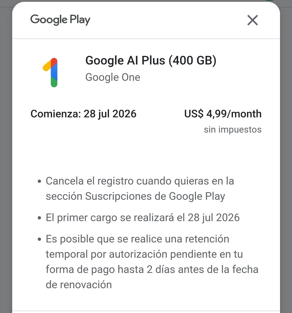 r7_rivera's tweet photo. @hqmank Cuando voy a iniciar prueba no me aparece el descuento 🫠 https://t.co/eUEgdPhqkv