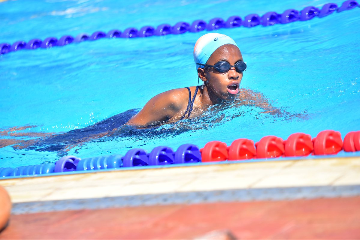 VBugerere's tweet photo. The 2026 #USSSASwimming Gala underway at Seroma Christian High School in Mukono. 
#VoBUpdates | #LivefromMukono 

@USSSAOnline @Educ_SportsUg https://t.co/oGb480cDHx
