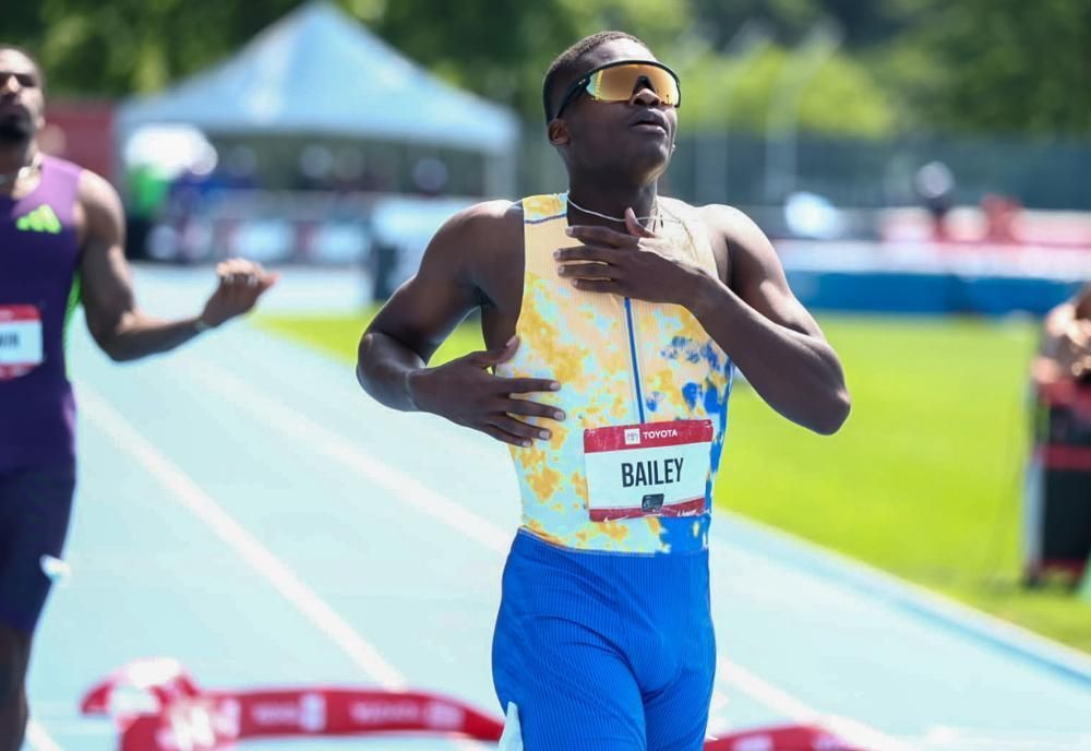 runnerspace's tweet photo. Chris Bailey Elevated To #USATAFOutdoor 400m Champion After Justin Robinson Disqualification

📰 https://t.co/BfuKPhOu3y https://t.co/NF9fCykYfS