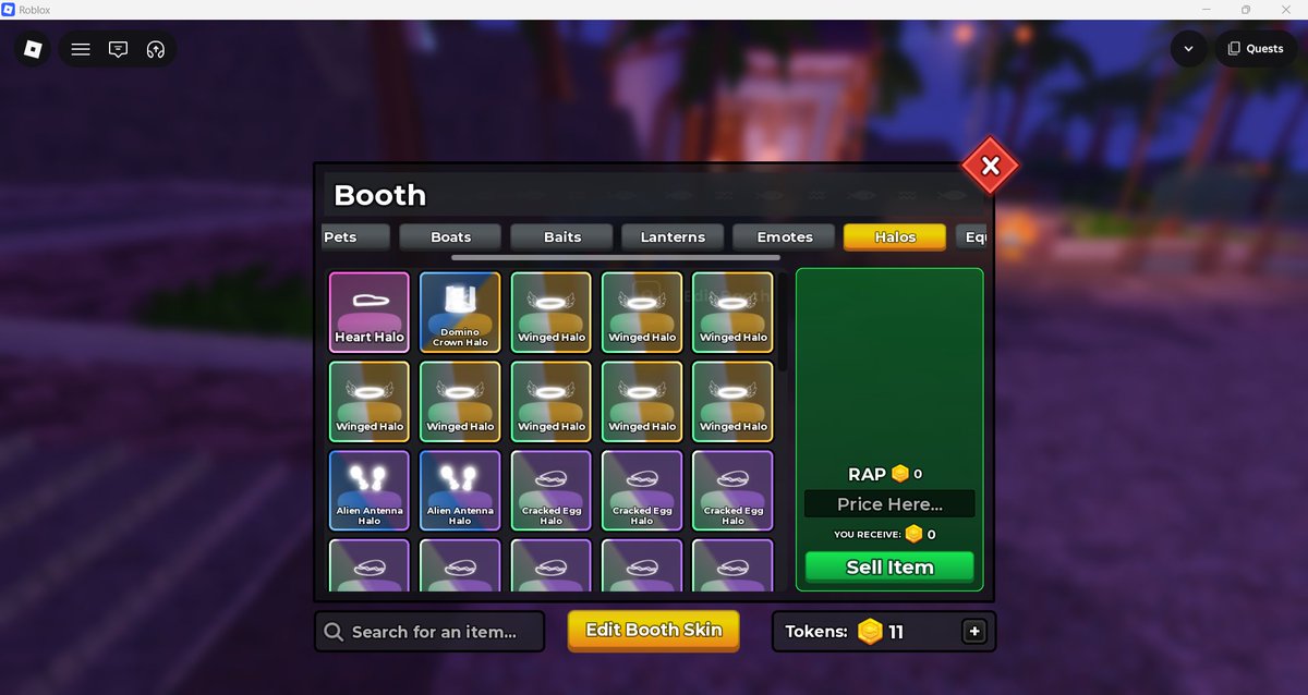 joscholess's tweet photo. wts boat, bait, halo, lantern https://t.co/wCGh924r9W