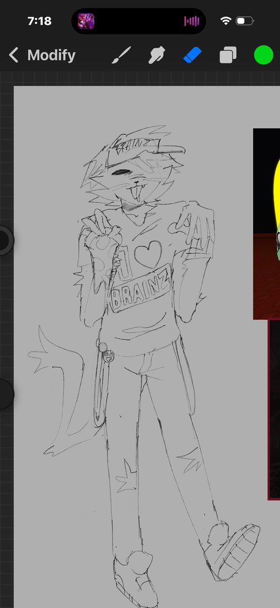 zincclv_'s tweet photo. zombie cat elliot wip #forsaken #forsakenart #elliot #robloxart https://t.co/TjMw83U6Fc