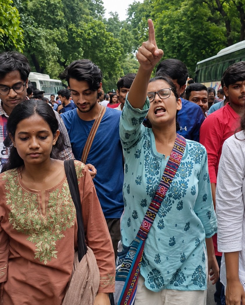 KraantiKumar's tweet photo. सोशल मीडिया पर काफी लोग नेहा बोरा के समर्थन में लिख रहे हैं.

सभी लोगों की एक ही शिकायत है, नेहा बोरा ने 23 दिन अनशन किया और एक दिन अनशन करने वाला अभिजीत दीपके आंदोलन का सारा श्रेय ले गया.

अभिजीत दीपके जिस दिन अमेरिका से आया, उस दिन नेहा बोरा ने जंतर मंतर पर अहम किरदार निभाया था. नेहा बोरा ने सारा मैनेजमेंट संभाला था. अभिजीत तो शाम को चक्कर खा कर गिर गया.

आंदोलन खत्म होने के बाद अब सारा श्रेय अभिजीत दीपके, सौरव दास और आशुतोष रंका लेकर उड़ गए. नेहा बोरा को एक योजना के तहत CJP ने साइड लाइन किया है.
