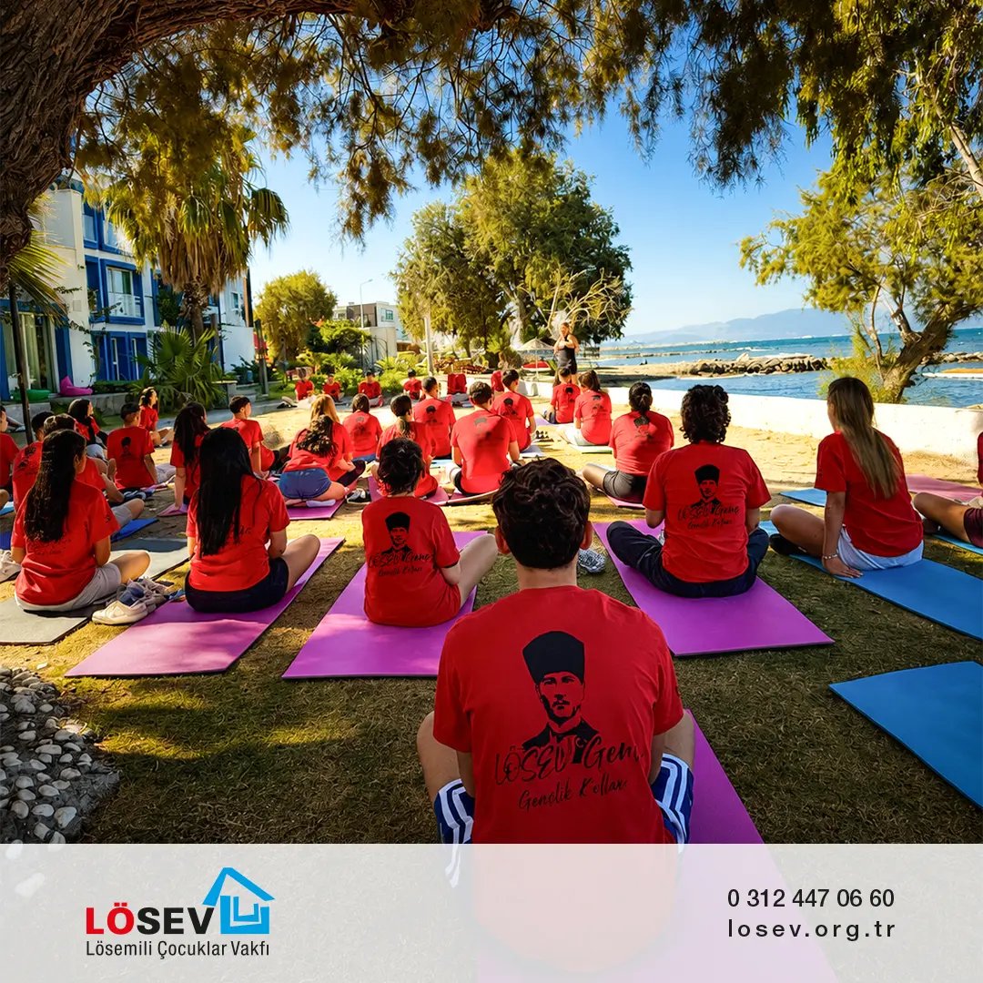 losev1998's tweet photo. Sağlığına kavuşan LÖSEV gençlerimizle Bodrum Tatil Köyümüzde güne sporla başladık, sanatla ürettik ve akşam güneşi eşliğinde yeni yerler keşfettik☀️🌊 https://t.co/nb6WVPFHuH