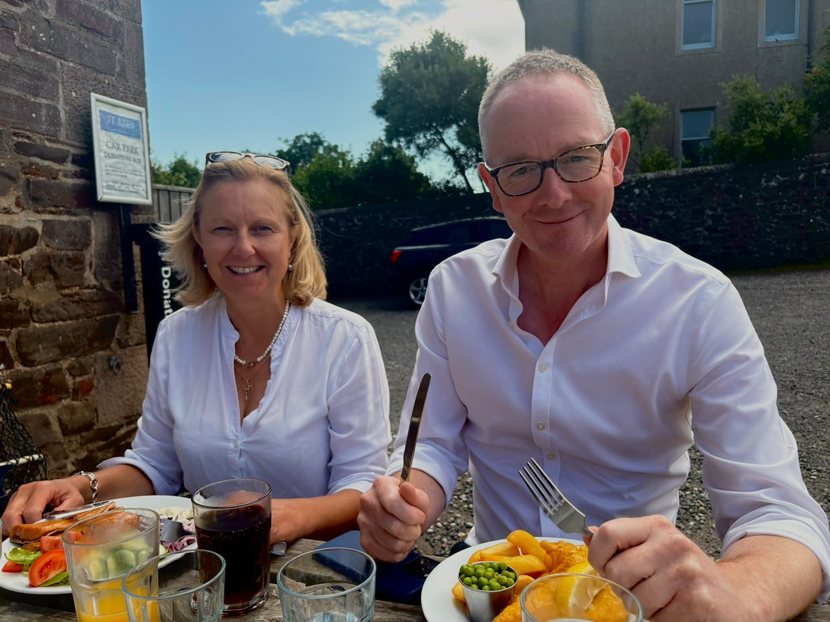 John2Win's tweet photo. You can’t beat fish and chips in St Abbs! 

🐟🍟 

📍 Old School Cafe, St Abbs. https://t.co/T2meAP5vN2