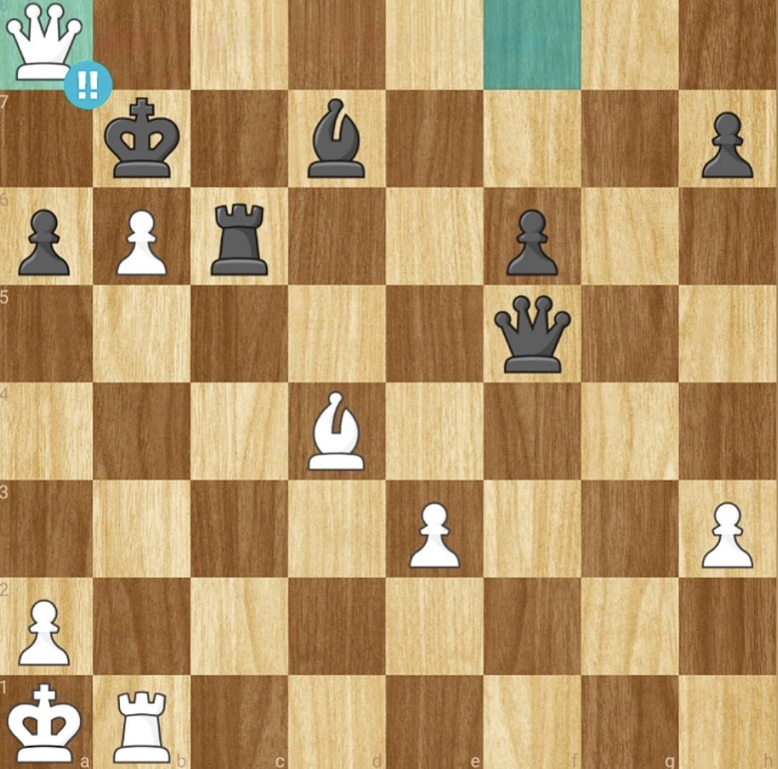 chess_feed's tweet photo. Brilliant queen sacrifice, but why? https://t.co/10tLfPXY62
