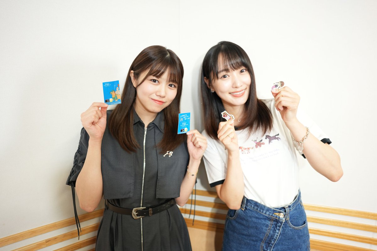 sugai_joqr's tweet photo. 📻文化放送毎週木曜午後9時30分〜
サントリー生ビールpresents『菅井友香のぷっはーと乾杯ラジオ』

今夜はゆっかーが武元唯衣さんをゲストにお迎えします🌟武元さんのグループ卒業後の生活について伺いました😊

感想は #ぷっはーと乾杯ラジオ #サントリー生ビール でポスト👍
https://t.co/G7h8sH19Xj