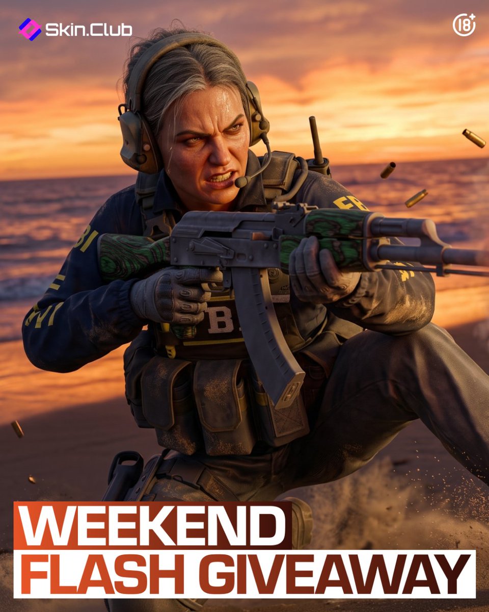 skinclubmedia's tweet photo. ⚡ Weekend Flash Giveaway 

The weekend just got better! We're giving away awesome skins, and entering couldn't be easier.

How to join:
1. Leave your Skin.Сlub ID in the comments.
2. Use special promo WEEKEND (optional)

That's it! 

Winners will be picked at random and announced on July 28. Good luck!