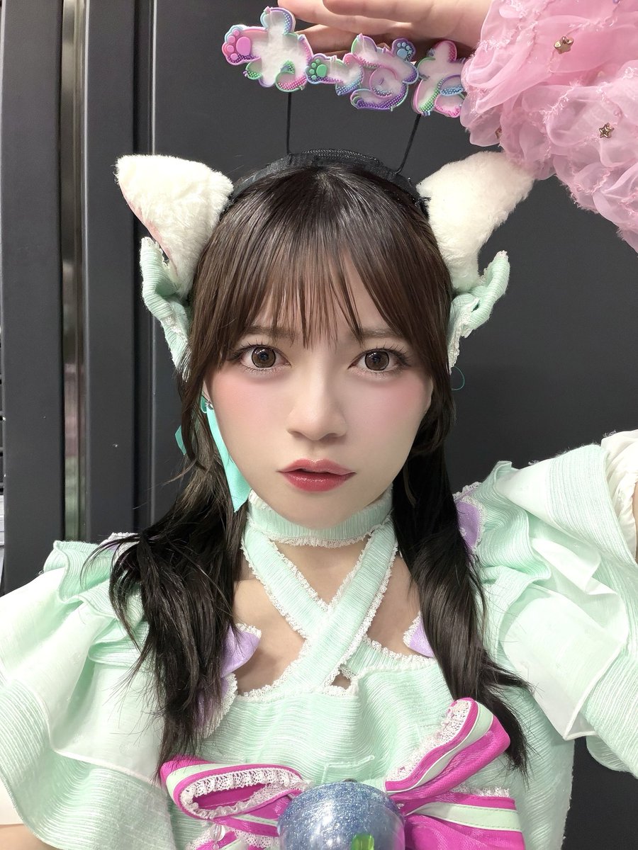 tws_nanase's tweet photo. #RIF2026 ♡
 2日間4ステージ
ありがとうございました🐈✨💚

SGCホール広かった〜。。！
私たちは、来年2月14日 
ここでラストライブをします。⭐︎

頭にこんなふざけたのつけてるのにうるっとしてしまって危なかった꒰ᵕ ᵕ̤꒱笑

良い空間を一緒につくってくれた皆様、本当にありがとうございました！
届いていたらいいなあ〜🌻🌻
#わーすた