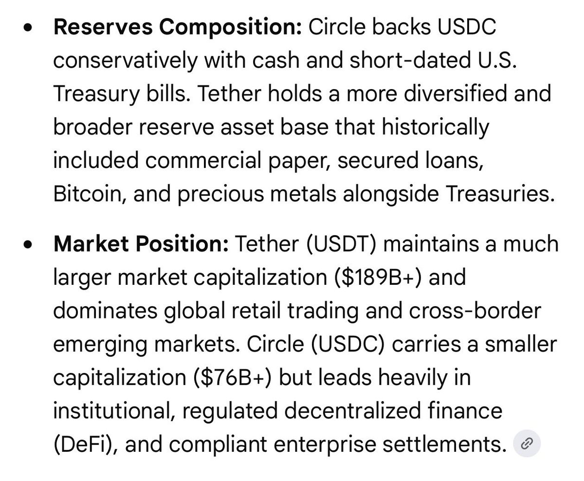Spvce's tweet photo. It’s Tether (USDT) vs Circle (USDC), win by any means necessary vs corpo regulation, buddy up with the government vs follow laws, offshore banking vs domestic banks. 

You have no idea how high $FEFER is going. It will make Robinhood look like child’s play. https://t.co/nUioSJfNTr