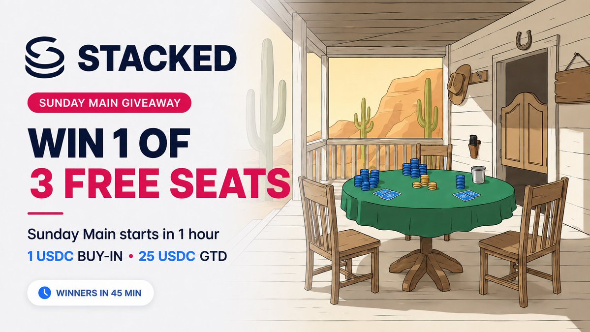 Stacked Poker tweet media