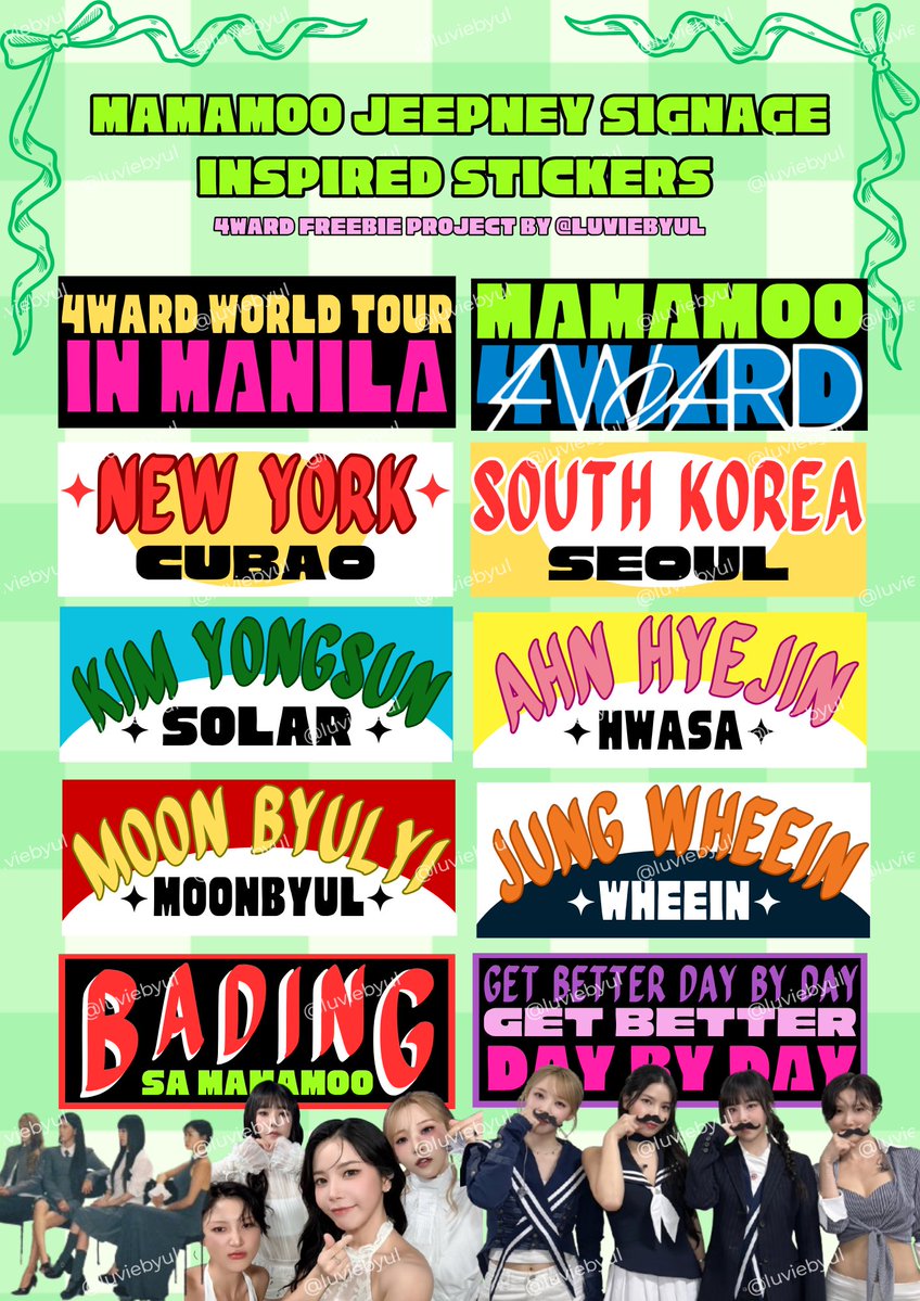 luviebyul's tweet photo. 4WARD IN MANILA FREEBIES!

 ✨jeepney signage inspired stickers ✨

 ❖ 6 stickers per pack
 ❖ can choose bias
 ❖ limited quantity
 ❖ prio moots
 ❖ loc tba on d-day (will be on priv) https://t.co/A3dELR7fGc