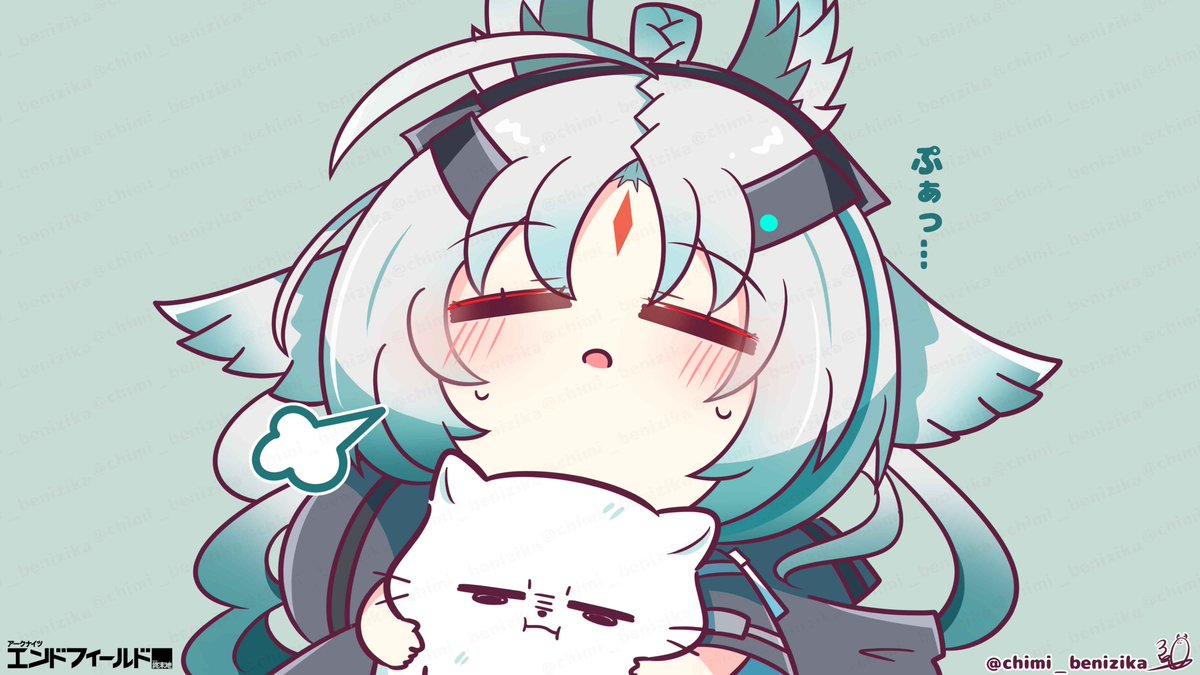 chimi_benizika's tweet photo. オクギ「吸ってみろ、飛ぶぞ」
#ArknightsEndfield #明日方舟終末地 #명일방주엔드필드 #エンドフィールド #HomecomingCC https://t.co/OgK0yxEYP7