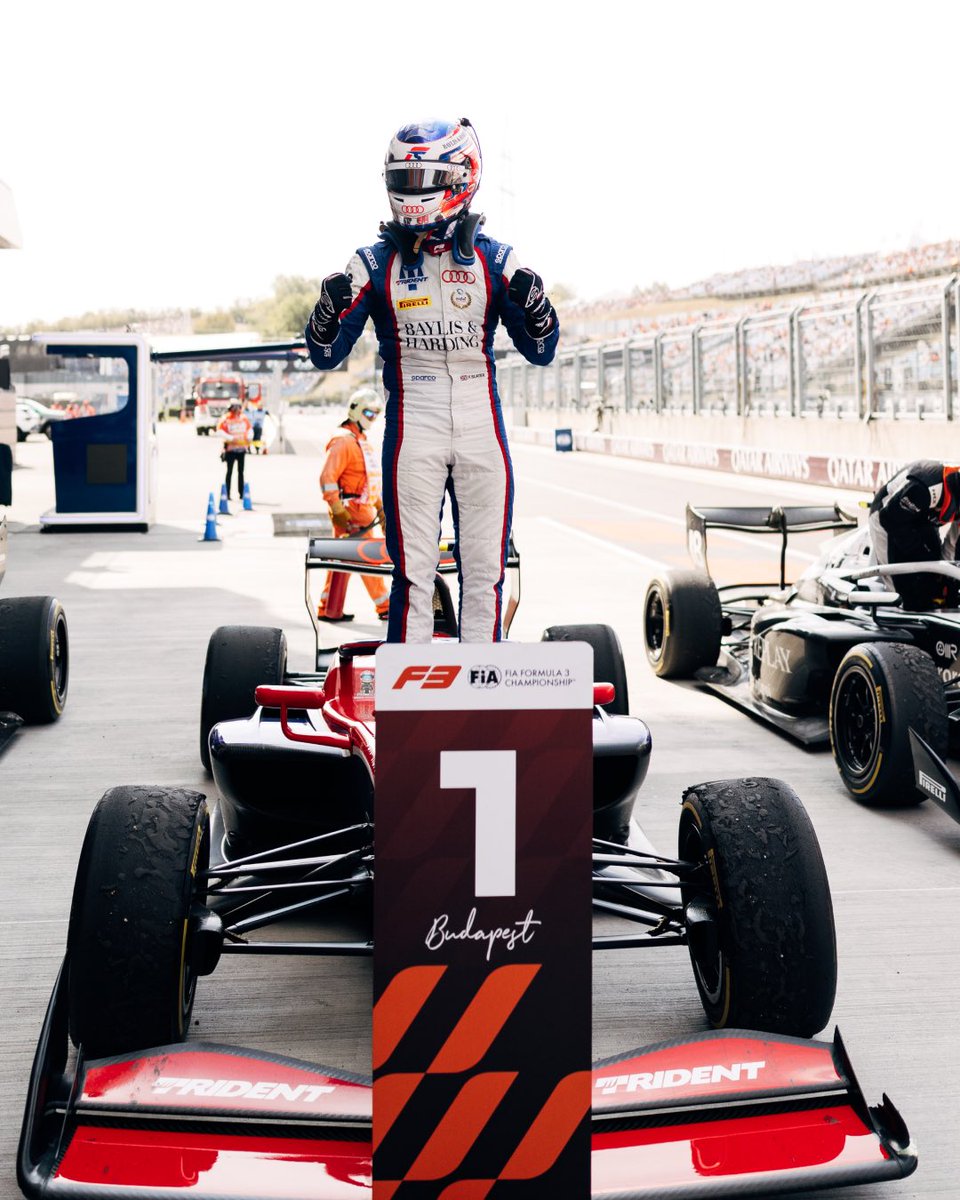 audif1_'s tweet photo. Freddie wins his first F3 Race and takes the championship lead. 🏆🇭🇺 https://t.co/1ub9gZeHOW