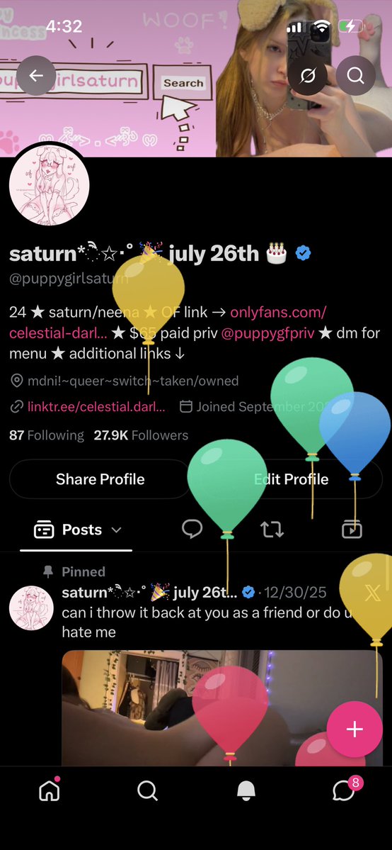 puppygirlsaturn's tweet photo. balloons! https://t.co/LvmOnxosV4