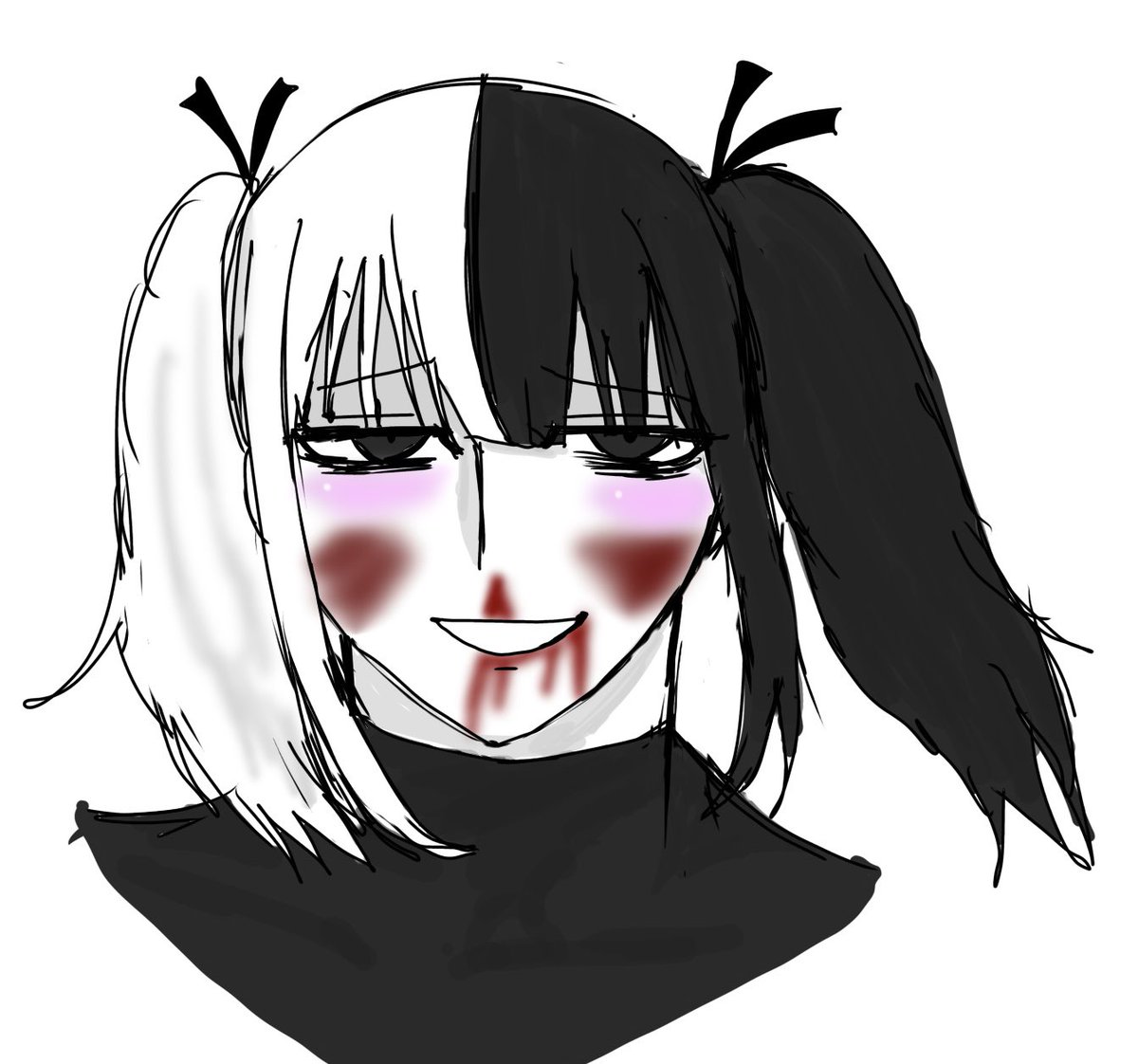 momoto1013's tweet photo. 初描きだから下手っぴかも…マゾな女の子かわええ🤤🤤🤤 https://t.co/GztJnwFTA7