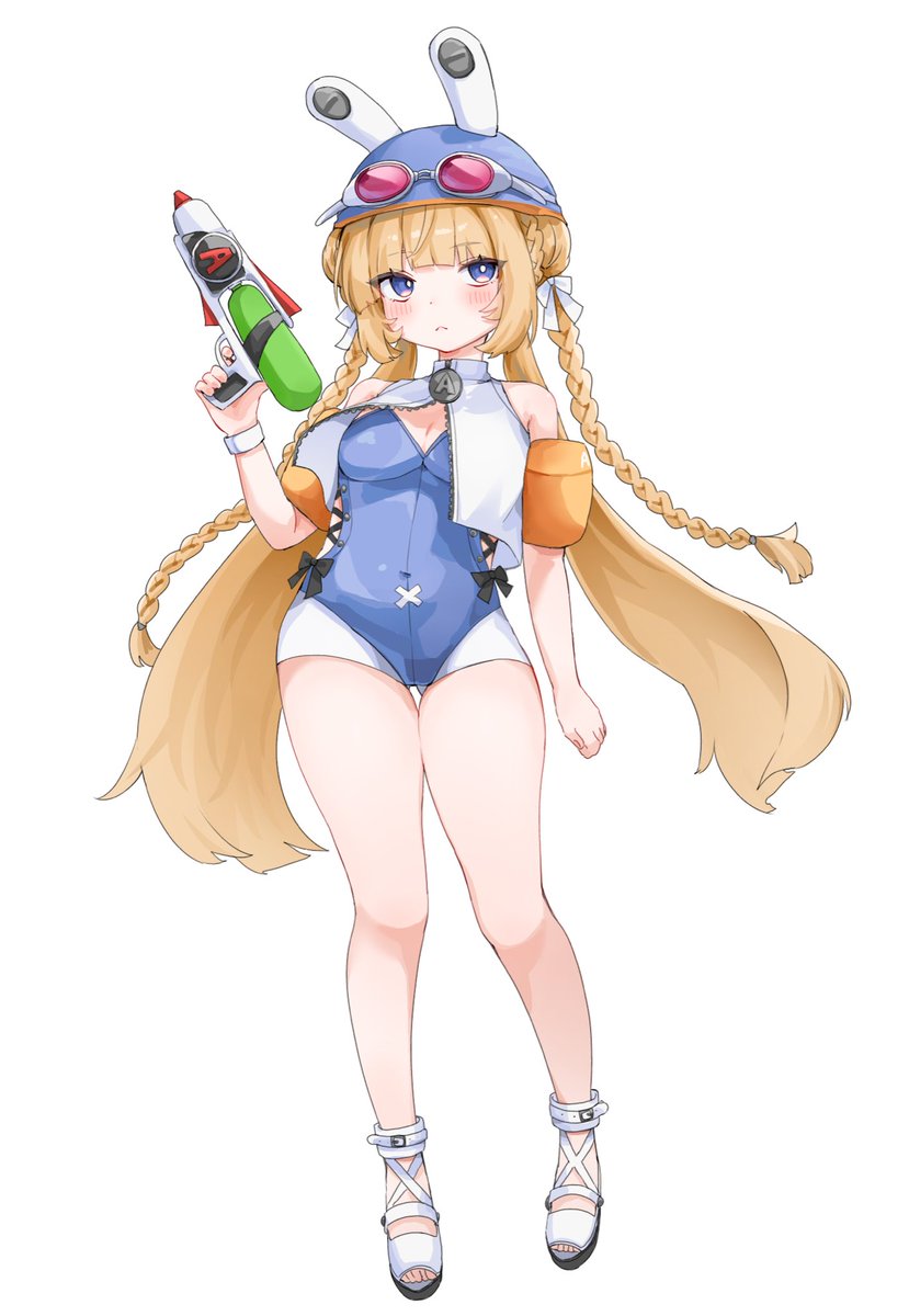i3ebiebi's tweet photo. 水着ノルムーなのだ！🔫 https://t.co/qFivBkMauK