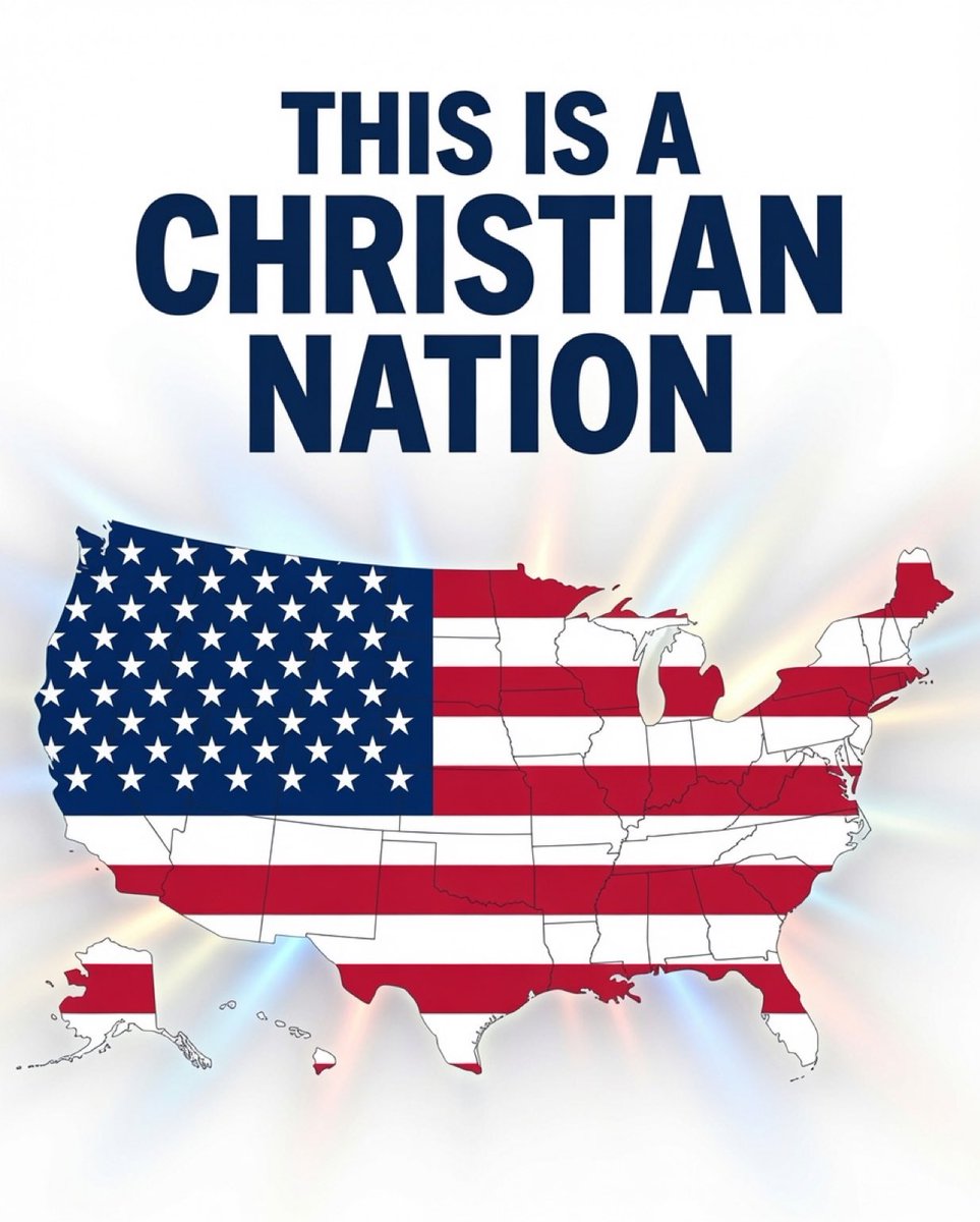 johnfkennedy120's tweet photo. America is a Christian nation! 🇺🇸❤️🕊️ https://t.co/7LDCbuCzHo